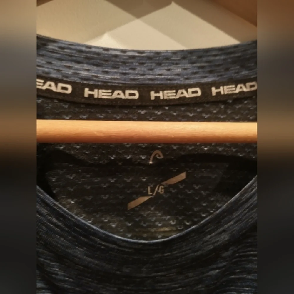 Head Long Sleeve Blue Tennis Shirt, Large - Picture 2 of 3